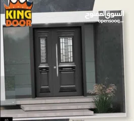  5 أبواب خشبية خارجية فخمة