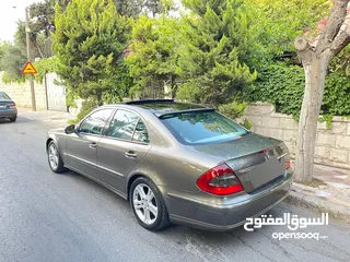  13 مرسيدس E200 فل كامل بانوراما موديل 2007