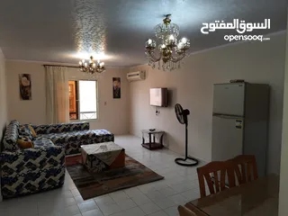  2 شقة 90م مفروشة للايجار بمدينة الرحاب بموقع متميز