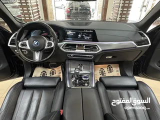  9 BMW X5 2022 متور 3000 بنزين وكهرباء  إضافات فل الفل