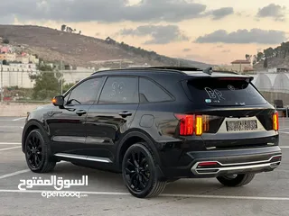  5 كايا سورينتو 2022/فل الفل  فتحة سقف بانوراما  2x4 ///240Hp بنزين + كهرباء  ( Haybrid) 1600cc