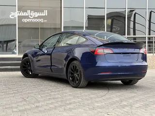  8 Tesla model 3 2023 فل كامل  تيسلا موديل 3 فحص كامل بسعر مغرري  لون كحلي جنط كبير اصليي  ايرباق اصلي