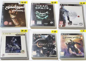  10 سيديات بلايستيشن 3 للبيع PS3 Games