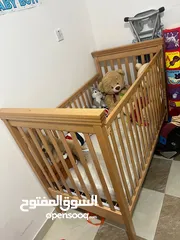  3 Baby wooden crib