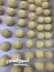  3 معمول العيد اللذيذ يتوفر لدينا حشوات مميزة معمول العجوة معمول جوز معمول فستق حلبي عجينة معمول