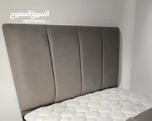  12 فرشة صحية زنبركية او اسفنجية + سرير فندقي مكفول (بوكس+راسية )-مقاس مفرد ومزدوج شامل التوصيل والتركيب