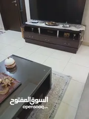  14 طاولة وسط  وطاولة تلفزيون خشب صولد متين لغرفة الجلوس
