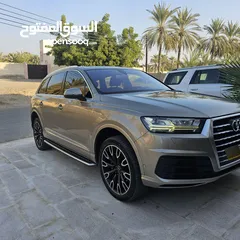  17 Expat used Audi Q7 - S line Luxury Package Model 2016