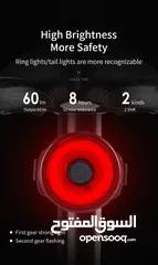  14 ضوء تنبيهي فاخر للدراجات الهوائية والخوذة led safety bicycle or helmet tail light
