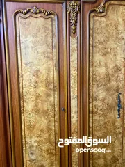  4 غرفة نوم من الكويت مستعمله بحالة الوكاله ارقى واجود انواع الاثاث المستورد والسعر حرق مكونات الغرف