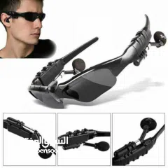  1 نظارة + بلوتوث متعددة الاستخدامات الاصلية  خصوصا للذين يتكلمون على الهاتف اثناء القيادة مزاياها