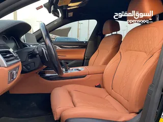  9 BMW 740I   موديل  : 2019 بحالة ممتازة