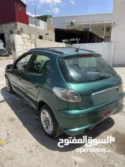  6 بيجو 206 تب نظافه للبيع
