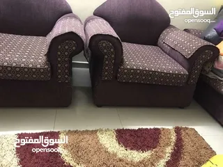  2 كنب غرفة جلوس سبع مقاعد