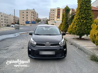  1 كيا بيكانتو 2019  بحالة الوكالة محرك 1250  فحص وفحصها  موجود بالصور