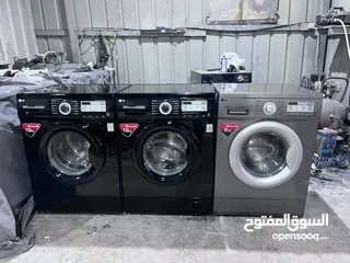 1 غسالة ال جي 9 كيلو