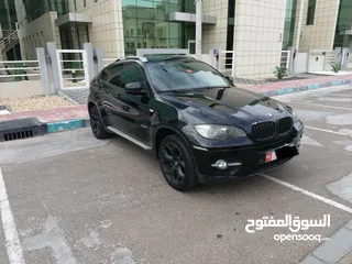  5 BMW x6 Gcc black edition