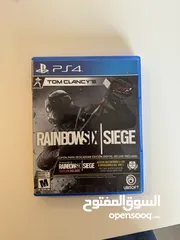  1 Ps4 CD Rainbow Six Siege