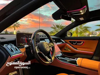  2 تأجير مرسيدس S450 2022 و يوجد سيارات اخرى (رنج روفر + لاند كروزر + ديفندر + جميع انواع المرسيدس)