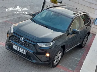  5 تويوتا راف فور 2021 وارد و صيانة و كفالة الوكالة الأردنية المركزية // مميزة جدآ