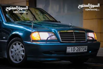  18 مرسيدس بنز c200 موديل 98 افنجارد