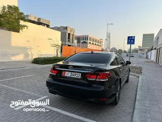  9 للبيع لكزس LS460 وارد F Sport  الشكل الجديد موديل 2014  موتر بحالة الوكالة