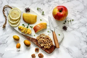  2 سكينة تقطيع من خشب الزيتون 9سم - zepter KSO-010