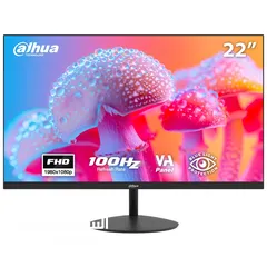  1 شاشة داهوا بقياس 22 انش وتردد 100 HZ  للكمبيوتر والالعاب بسعر نار لفتره محدوده