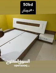  1 سرير نفرين مستعمل نظيف