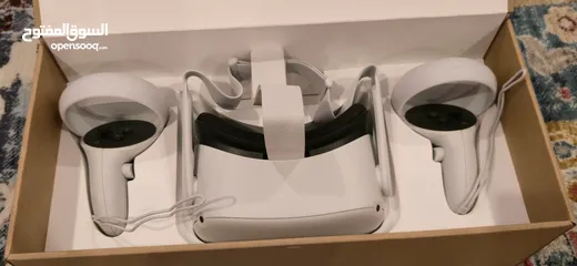  4 استخدام مرة واحدة مع كفالة اكسايت الغانم VR Meta quest 2 256GB