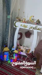  2 هلال رمضان مع نشره حجم كبير وعربانه رمضانيه كبيره