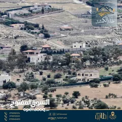  24 قطعة أرض 3650متر كوشان مستقل وإطلالة بانورامية قرب شارع الاردن