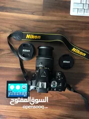  2 Nikon D5300 مع عدستين