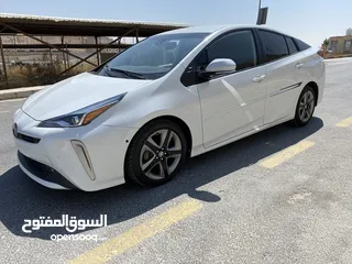  6 تويوتا بريوس 2022  بطاريه ليثيوم ماشيه 10 الاف 4 جيد حره جمرك جديد باسم المشتري