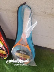  5 مضارب تنس ارضي جديده للبيع بحاله ممتازه جدا وماركات