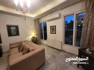  7 furnished apartment for rent in four Circle ground floor 280 m with the nice Garden three bedrooms