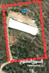  8 اراض 9 دونم مع مشروع مزرعه جاج مرخصه و موقع استراتيجي قريب ع معبر تجاري و مدخل اهل الداخل محتل