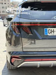 18 هونداي توسان NLine ترخيص 2022 محرك 1600 هايبرد plug in/يقطع على الشحنه 52 كيلو متر