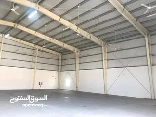  3 750 SQM Warehouse with 2 Rooms & 2 Bathrooms for Rent in Misfah REF:1042AR