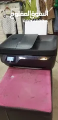  4 طابعة hp ملونة مع سكانر وحبر فل ويرلس فخمة