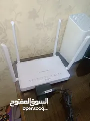  1 راوتر موسع WiFi 6 ZTE للسرعات العالية مبرمج جاهز