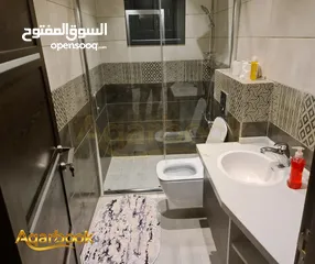  1 شقة مفروشة للايجار مطلة واسعة مناسبة للعائلات
