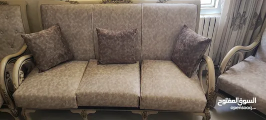  5 طقم كنب كلاسيكي سفنج دانلوب