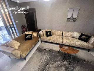  3 شقة مميزة مفروشة فخمة ثلاث نوم للإيجار الشهري في عبدون