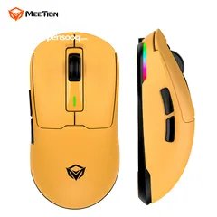 1 Meetion Air GW24 2.4G Bluetooth & Wired Gaming Mouse ماوس جيمنغ متوفرة ب الوان مختلفة