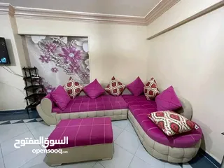  6 شقة ايجار سيدى بشر خالد بن الوليد