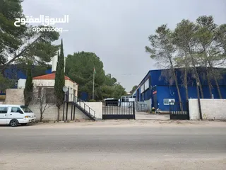  8 هنجر للإيجار صناعي عمان - عين الباشا مساحات من 400م2 الى 4700م2 صناعات خفيفه ومتوسطة هناجر ومستودعات