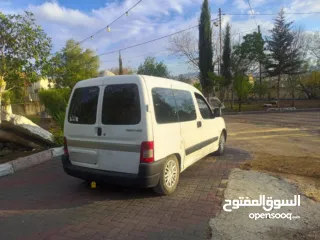  2 بيجو بارتنر 2007 متور 1600 جديد   جير عادي غرفة ممتازة