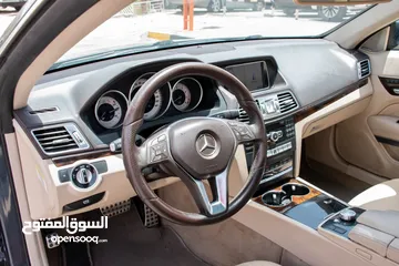  20 2014 Mercedes E350 coupe full options American specs