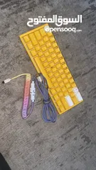  1 Ducky one 3 mini yellow ducky RGB Mechanical Keyboard - Cherry MX Red